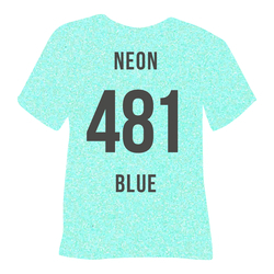 Poli-Flex® Pearl Glitter 481 Neon Blue