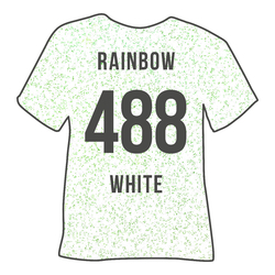 Poli-Flex® Pearl Glitter 488 Rainbow White